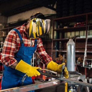 a person doing their job