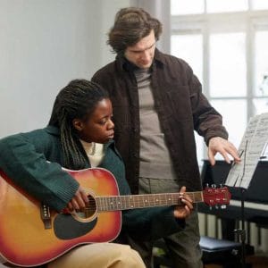 a person doing their job