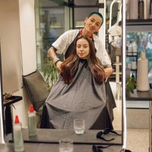 a person doing their job