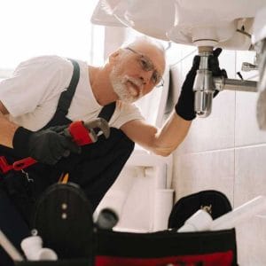 a person doing their job