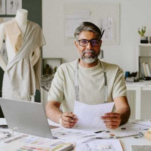 a person doing their job