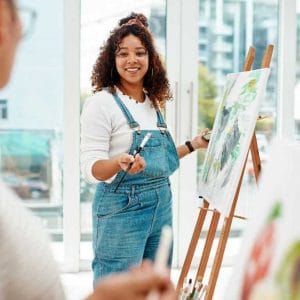 a person doing their job