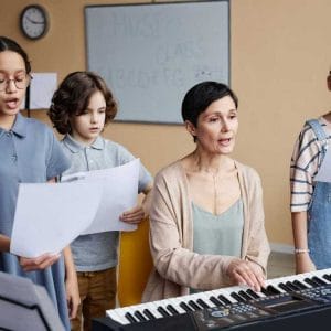 a person doing their job