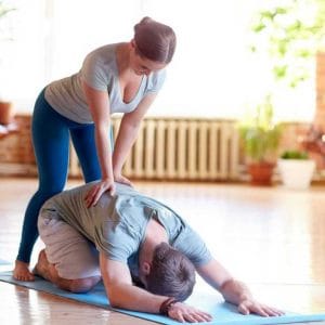 a person doing their job