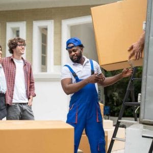 a person doing their job