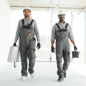 a person doing their job