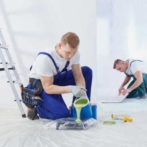 a person doing their job